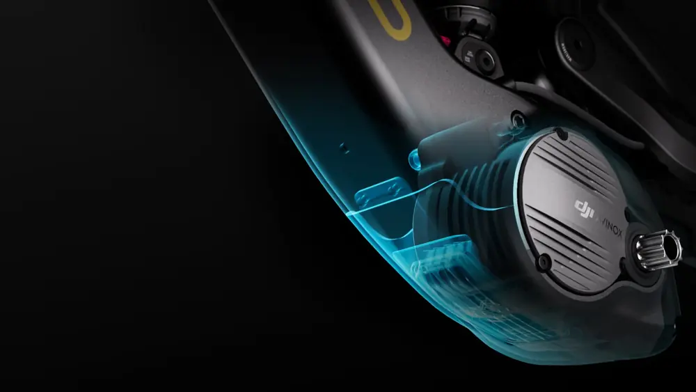 Avinox M2S Motor im Tretlager des Velduro Rogue
